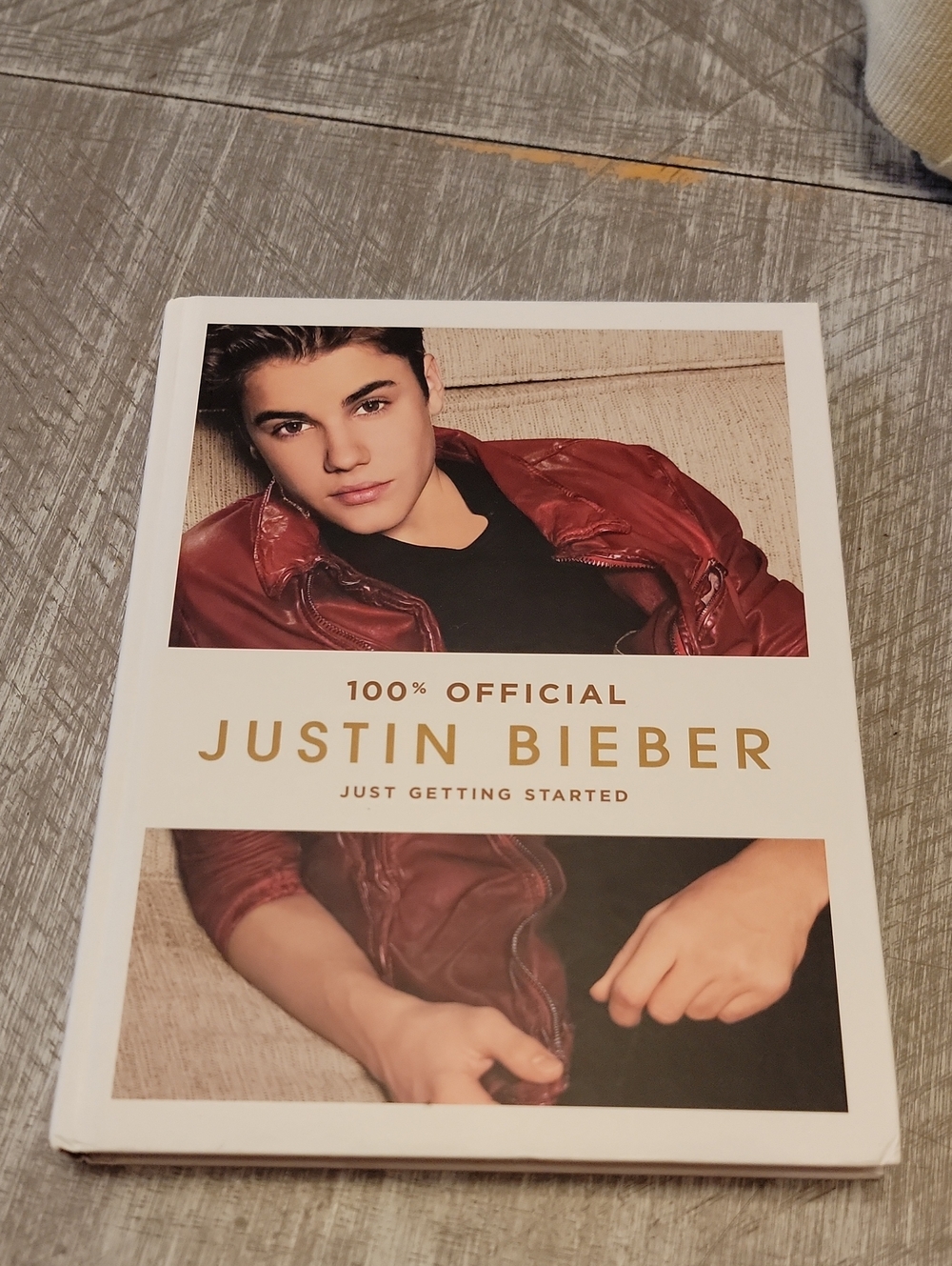 Justin Bieber Just Getting Started Book